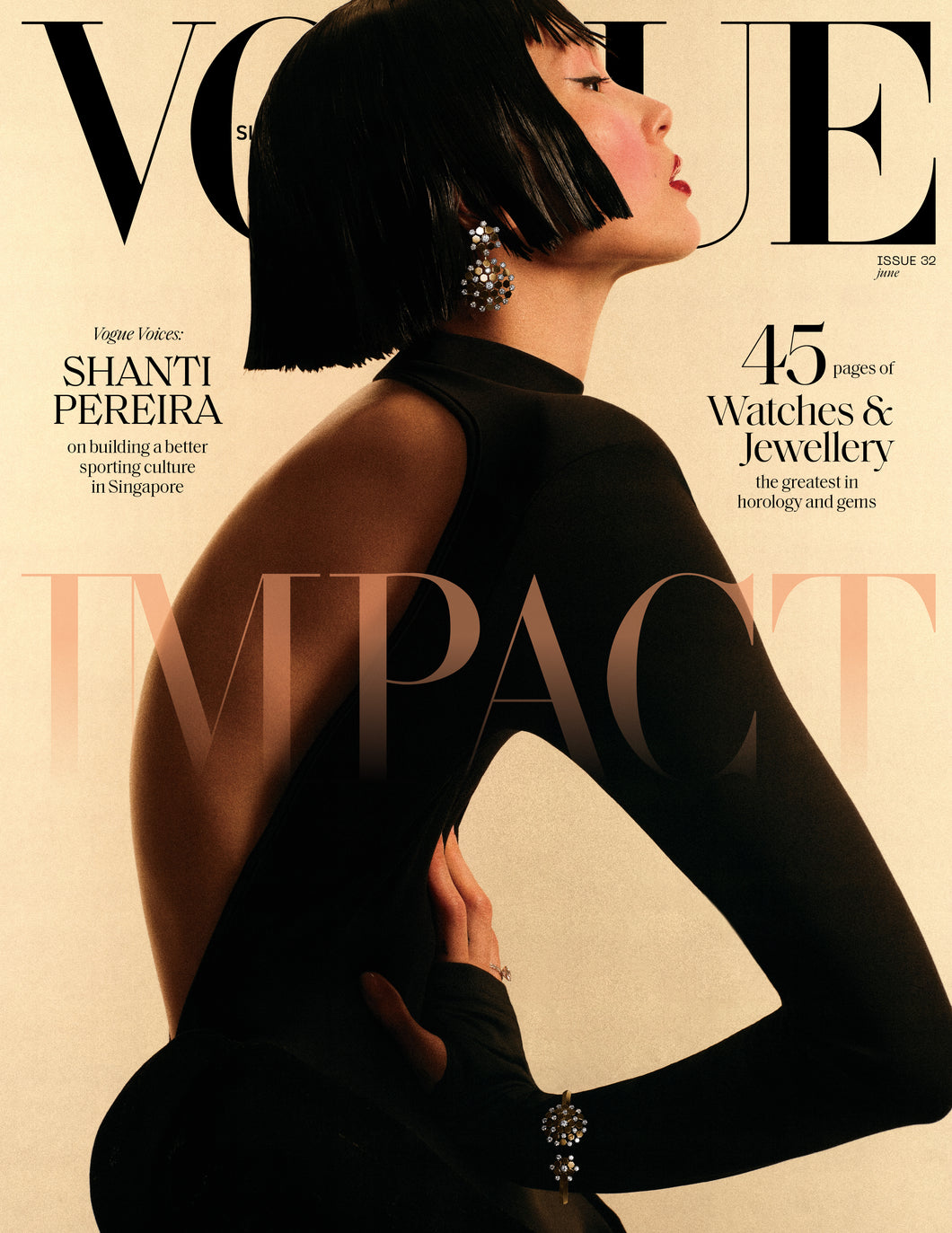 PREORDER: Vogue Singapore: Issue Thirty Two, IMPACT