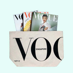 Vogue Singapore Tote Bag